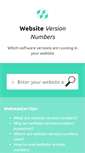 Mobile Screenshot of listversionnumbers.com